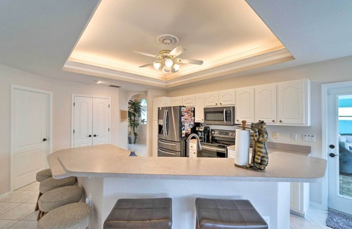 Caloosahatchee House | Private Pool: Waterfront Cape Coral Home!