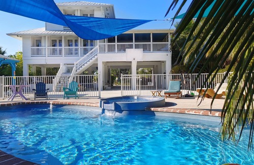 Cudjoe Gardens House | Private Secluded Ocean View & Pool Near Key West
