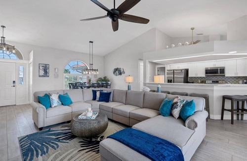 Punta Gorda House | Punta Gorda 3-Bedroom Canalfront Pool Vacation Home with Dock