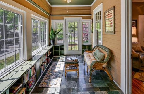 Anderson House | Quaint Anderson Home w/Sunroom, Walk To Downtown!