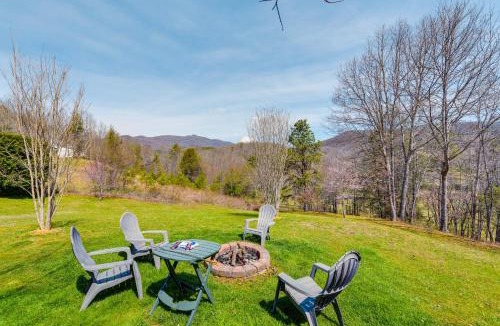 Balsam Grove Apartment | Quaint Country Home: Hot Tub, Fire Pit + Hiking