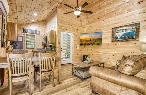 Cosby Cottage | Queens Quarters- Pickleball Court, Creek, WIFI, Mountain Views, Starting at $79"