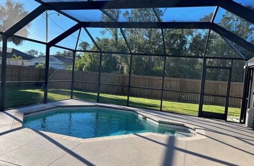 Port Charlotte House | Quiet home with heated pool and privacy fence! Pet friendly!