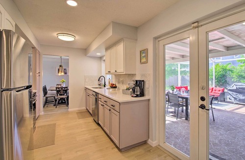 Golden Beach Estates House | Quiet Satellite Beach Home w/Lanai, Walk to Beach