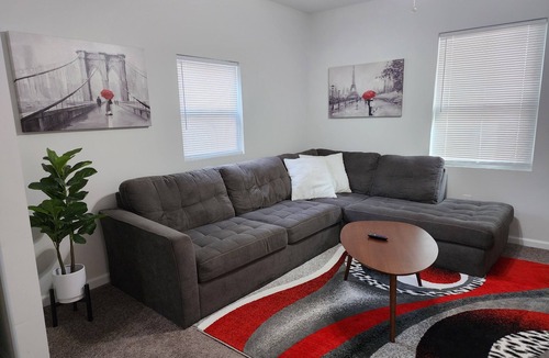 Hanahan Apartment | Quiet spacious 1BR Centrally Located w Parking/Washer/Dryer onsite. Hi Sp Wifi!