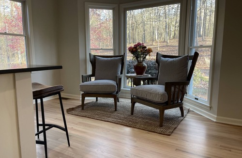 Stephens House | Recently renovated home in a quiet wooded setting overlooking a lovely creek.