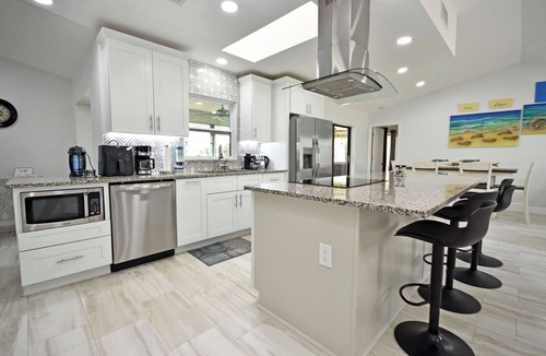 Rotonda Heights House | Recently renovated, three bedroom, 2 bathroom home overlooking a canal in Rotonda West.