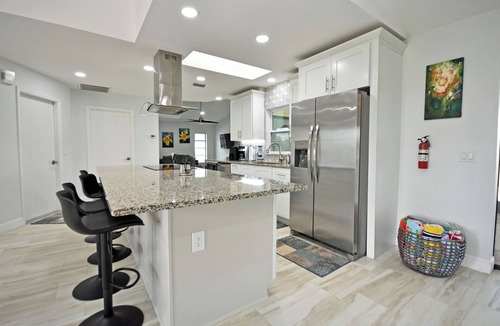 Rotonda Heights House | Recently renovated, three bedroom, 2 bathroom home overlooking a canal in Rotonda West.