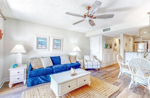 St. Augustine Beach House | Recently updated resort condo with 2 pools, 2 balconies, ocean views, BBQ, & W/D