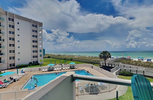 Pensacola Beach Condo | Regency Towers #302 West | Condo, Balcony + Views!