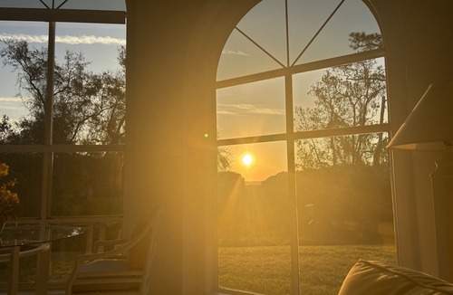 Saint Augustine Shores House | Relax by the salt water pool, and enjoy the gorgeous Marsh, and wildlife views.