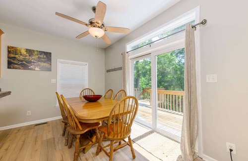 Sylva House | Relaxing beach on river, near Western Carolina University