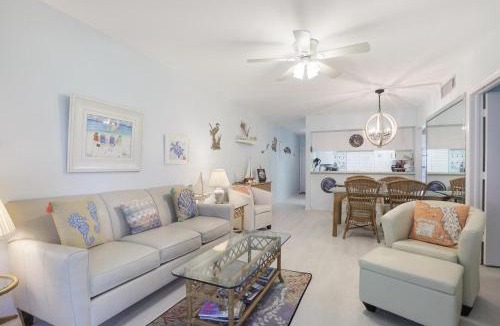 Marco Island House | Relaxing condo with two pools and steps to beach