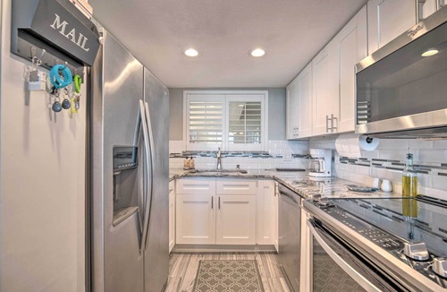 Hudson Condo | Relaxing Hudson Condo Steps from the Pool!