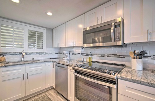Hudson Condo | Relaxing Hudson Condo Steps from the Pool!