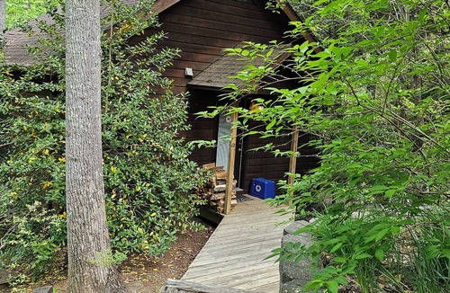 Skyland Cabin | Relaxing Mountain Retreat with Hot Tub & Privacy- Asheville-PGA Tour
