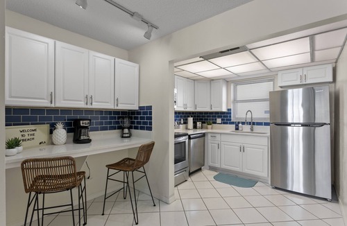 Madeira Beach Condo | REMODELED, immaculately designed, BEACHFRONT condo with gorgeous water views