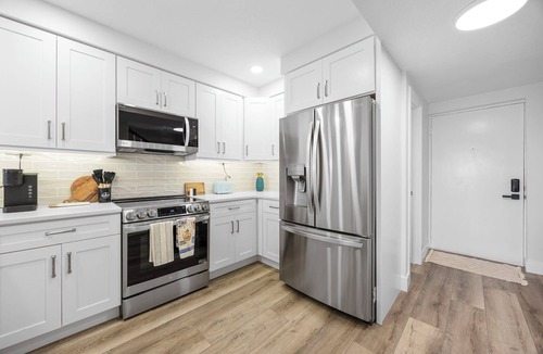 South Patrick Shores Condo | Remodeled Oceanfront 2 Bedroom condo Dog Friendly