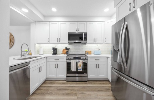 South Patrick Shores Condo | Remodeled Oceanfront 2 Bedroom condo Dog Friendly