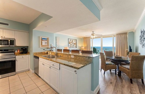 Panama City Beach Condo | Resort Comforts & Stunning Emerald Coast Views-Free Beach Service!