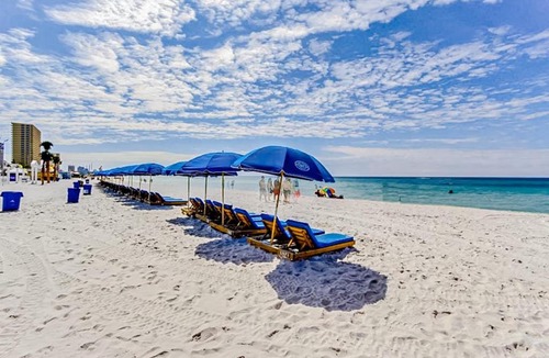 Gulf Lagoon Beach Apartment | Resort condo near beach with private balcony WiFi pool tennis & dock