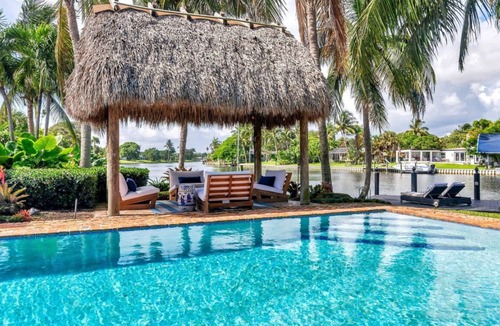Lake Clarke Shores House | Resort-style sophisticated lakefront pool home!