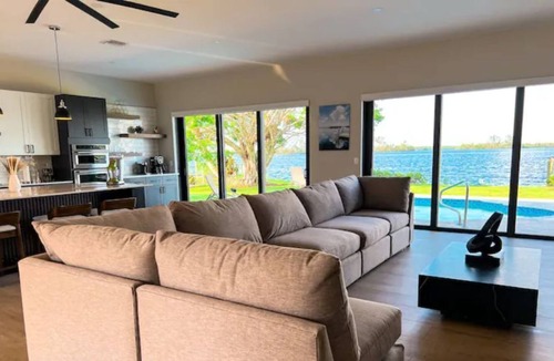 Alabama Grove Terrace House | Riverfront Modern Oasis, with Pool and Dock.