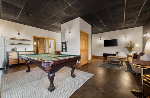 Blue Ridge Cabin | Riverfront & Mountain Views - Hot Tub, Sauna, Cold Plunge, Pickleball, Sleeps 16