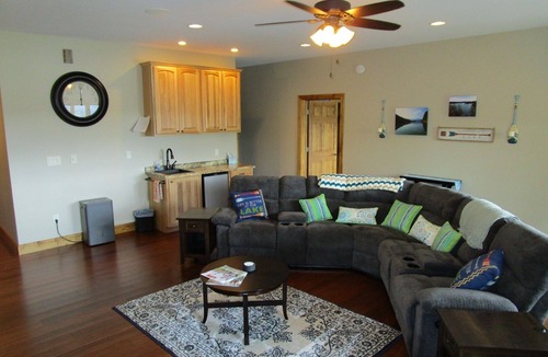 La Follette House | Room to relax. Lakefront property. Amazing views!