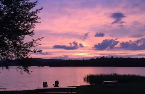 Beach Lake House | Rustic Cabin #8 on Private Lake!
