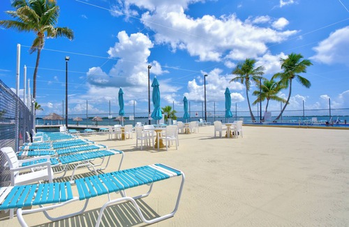 Cudjoe Key RV Rental | RV Lot 502 Venture Out, Located on a boating canal