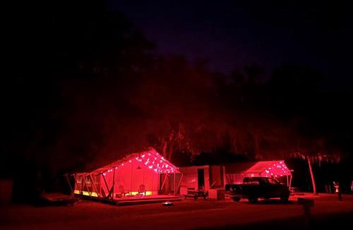 Okeechobee Other | Safari Tent Retreat with Fire Pit and Hammocks in Basinger, Florida