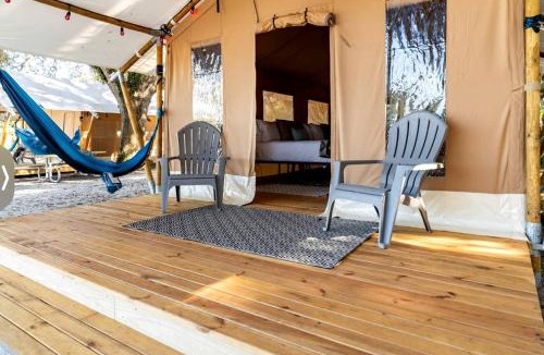 Okeechobee Other | Safari Tent Retreat with Fire Pit and Hammocks in Basinger, Florida