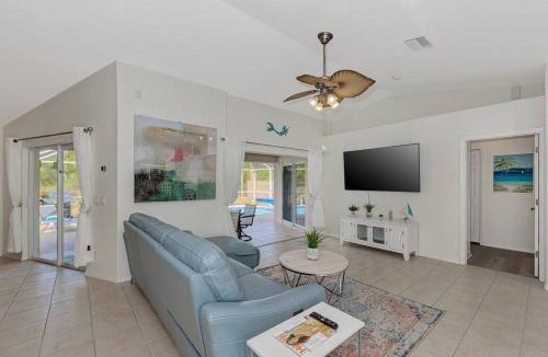 North Port House | Saltwater Heated POOL Home Near Several Beaches