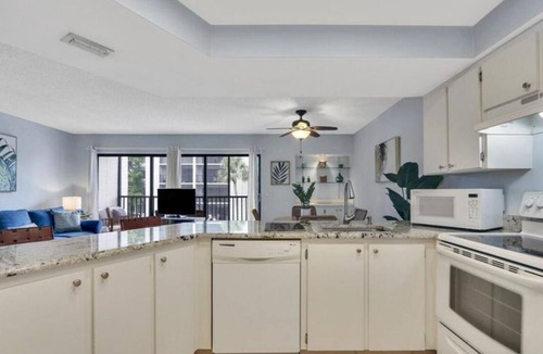 Jupiter One Apartment | Saltwater Sanctuary Coastal Retreat Steps to Shore