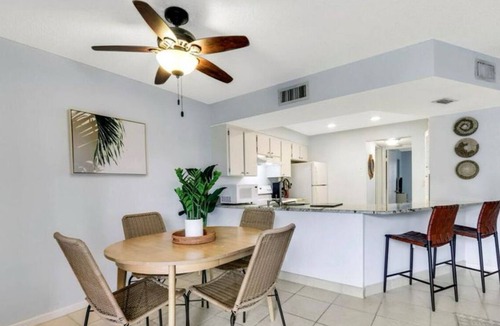 Jupiter One Apartment | Saltwater Sanctuary Coastal Retreat Steps to Shore