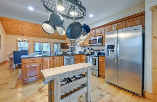 Deer Run Cabin | Sapphire Valley Resort Cabin w/Fireplaces + Grill