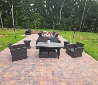 Stockbridge House | Scenic Cabin Retreat with Gym, Game Room and Outdoor Space