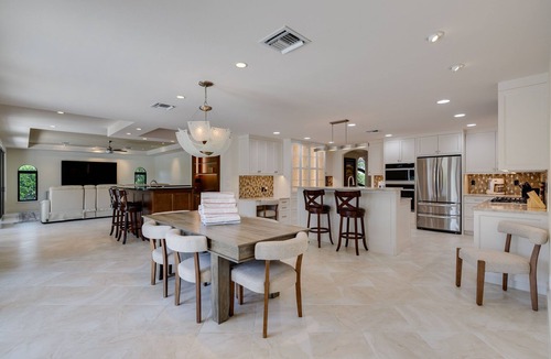 Shell Harbor Villa | Seas the Day - A Stunning Waterfront Villa on Sanibel's East End, Boat Dock with Lift