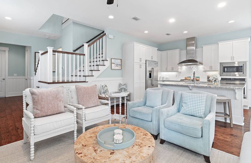Santa Rosa Beach House | Seas the Day! Elegant 4BR 30A Retreat with Golf Cart & Bikes
