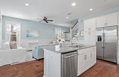 Santa Rosa Beach House | Seas the Day! Elegant 4BR 30A Retreat with Golf Cart & Bikes
