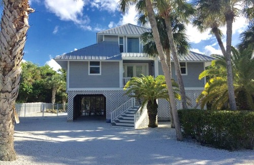 Boca Grande House | Secluded and Private House with Pool, Near Beach. 11 blocks from Village.