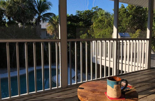 Boca Grande House | Secluded and Private House with Pool, Near Beach. 11 blocks from Village.
