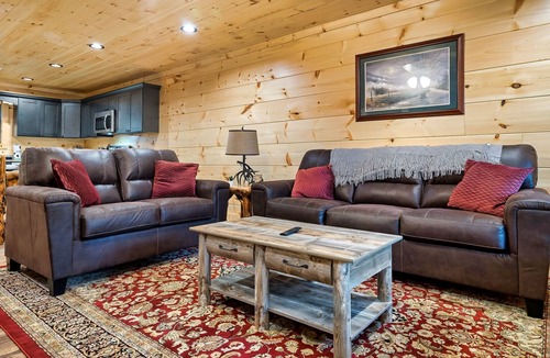 Sevierville Cabin | Secluded Cabin | Hot Tub, Arcade & Fire Pit