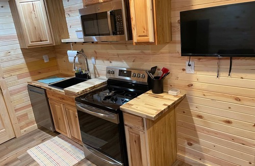 Gilbert Apartment | Secluded Cabin With King Size bed
