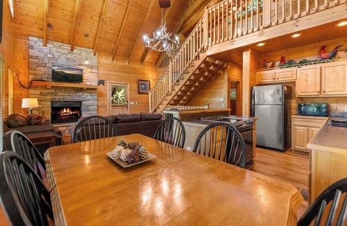 Wears Valley Cabin | Secluded Cabin with Putt-Putt & Views!