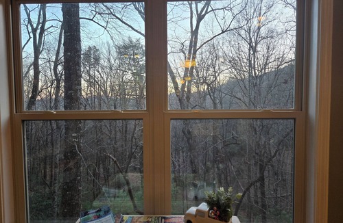 Clayton House | Secluded cabin, yet 3 minutes from town. Wi-Fi on Premises.
