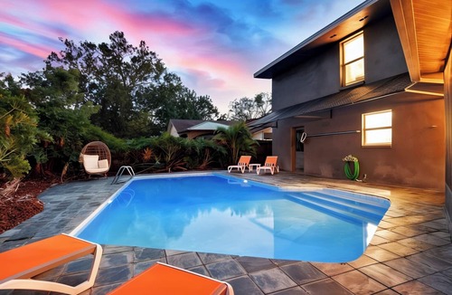 Bay Crest Park House | Secluded Tampa Retreat, Private Pool + Backyard