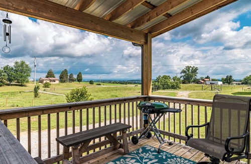 Jefferson City Cabin | Serene Cabin Retreat on Picturesque Farm