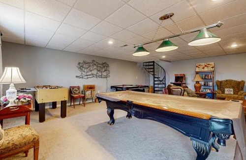 Dandridge House | Serene Lakefront Home Dock Game room Fire Pit